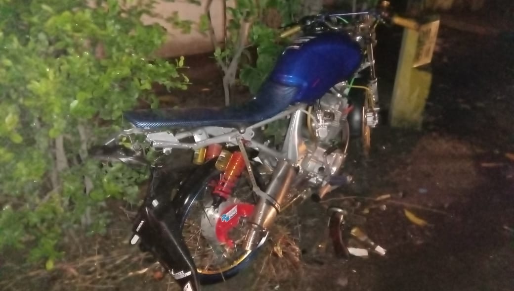 Pengendara Motor Tewas Ketika Seruduk Pajero Putar Balik
