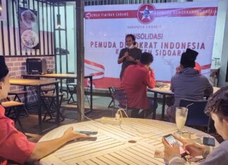 Konsolidasi DPC Pemuda Demokrat Indonesia Kabupaten Sidoarjo