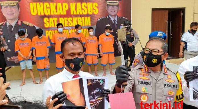 Kapolresta Sidoarjo, Kombespol Sumardji, Ketika Berikan Keterangan Kepada Awak Media