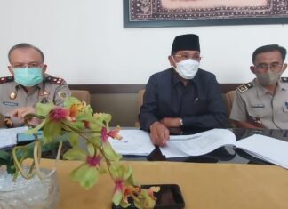 Pj Bupati Sidoarjo Hudiyono Ketika Dikantor BPN Sidoarjo