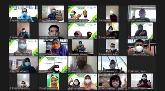 BPJAMSOSTEK Ajak Pekerja Selalu Perhatikan K3 Dan Prokes Pandemi Covid-19 Ketika Webinar Bulan K3 BPJAMSOSTEK
