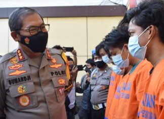 Kapolresta Sidoarjo Kombespol Sumardji, Ketika Interogasi Pelaku Pengeroyokan