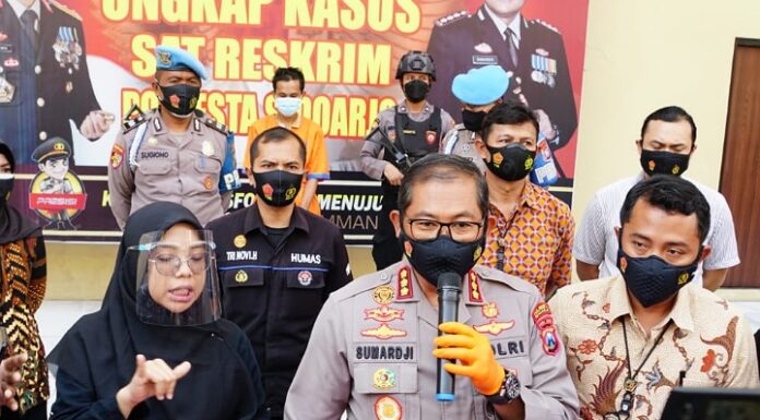 Kapolresta Sidoarjo Kombespol Sumardji, Ketika Ungkap Kasus Di Mapolresta