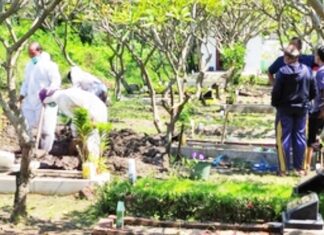 Saat Pembongkaran Makam Korban Covid-19 Yang Tertukar Di Sidoarjo