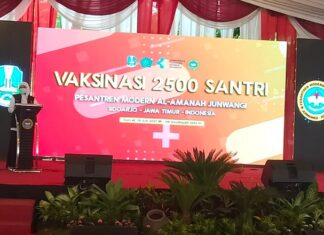 Gubernur Jatim Khofifah Indar Parawansa Di Pondok Pesantren Al Amanah Junwangi Sidoarjo