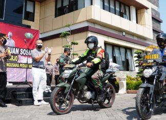 TNI-Polri Ketika Akan Lakukan Pendistribusian Bansos