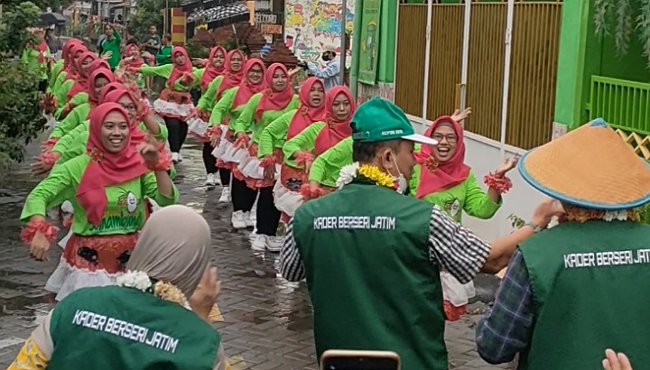 Berpartisipasi Menjadi Desa Berseri Jatim 2022, Warga Semambung Wonoayu Sambut Antusias