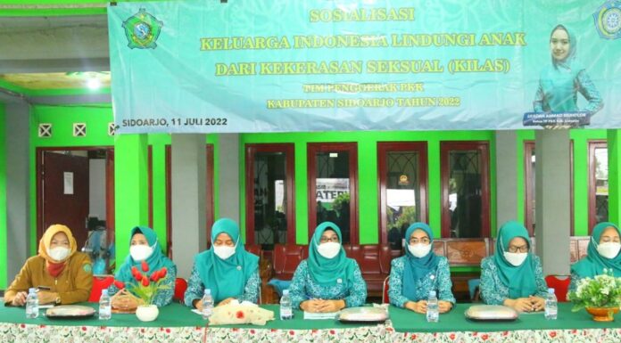 Marak Kekerasan Seksual Pada Anak, TP-PKK Sidoarjo Gencar Bersosialisasi Marak Kekerasan Seksual Pada Anak, TP-PKK Sidoarjo Gencar Bersosialisasi