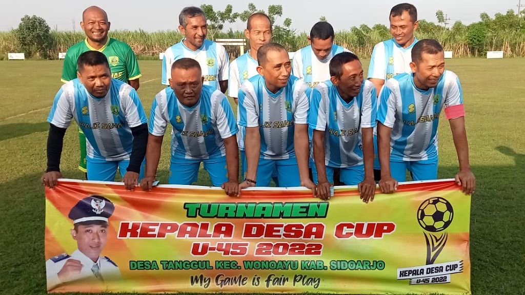 Secara Psikologis Arif Bogang Siap Hadapi Pertandingan Liga Kades Cup U-45 Sore Nanti